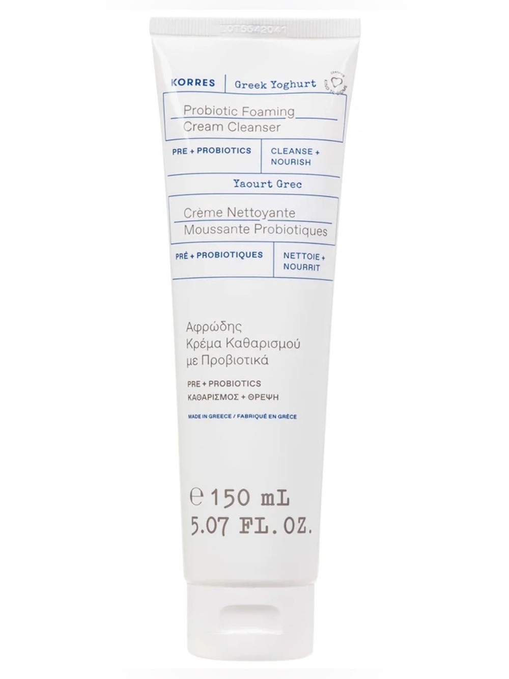 Korres Greek Yoghurt Foaming Cream Cleanser